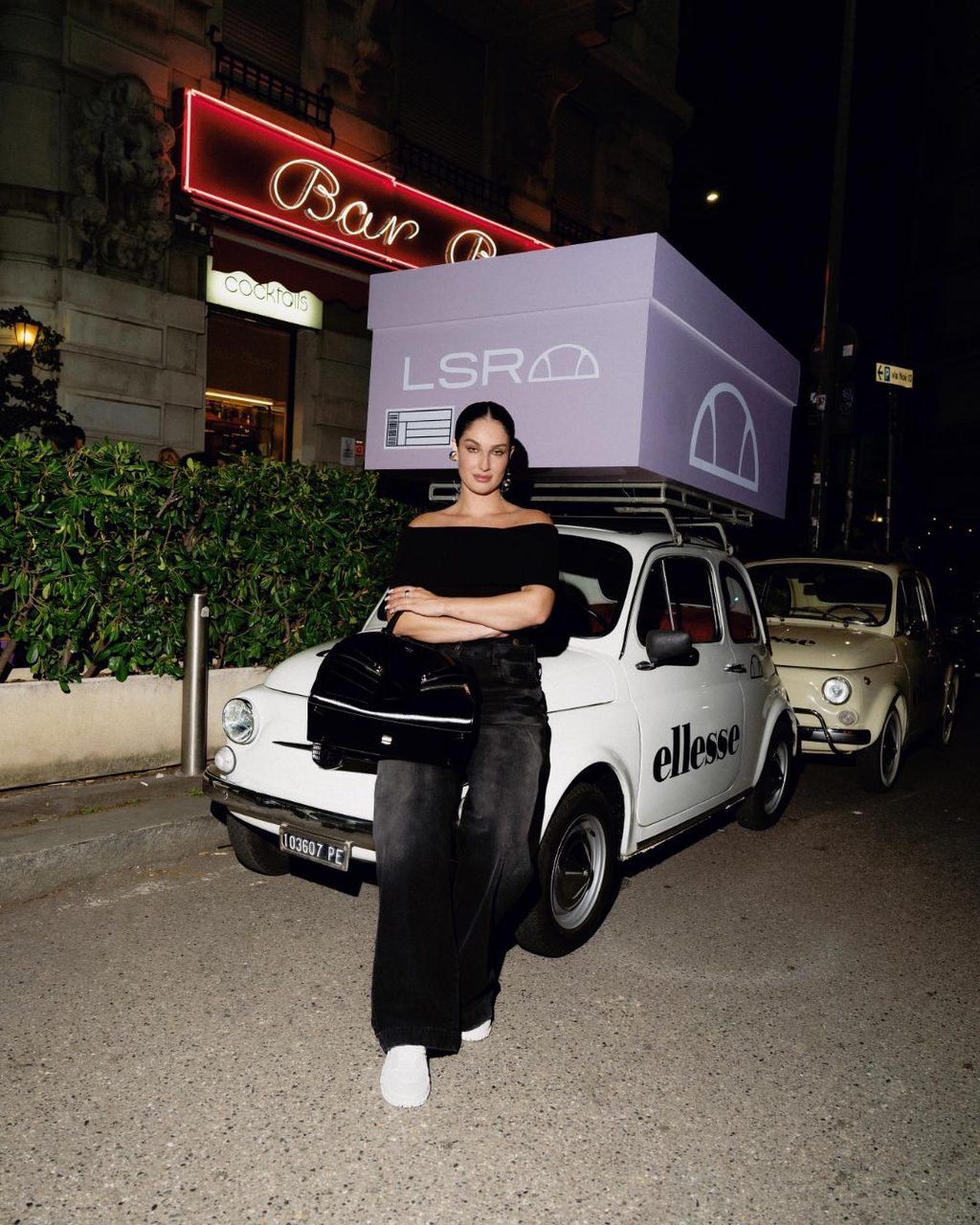 We took over Bar Basso in Milan with ellesse
