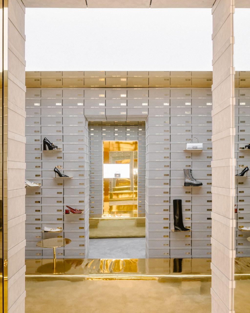 Crosby Studios’ Harry Nuriev turns Jimmy Choo’s Paris store into an unbreakable vault