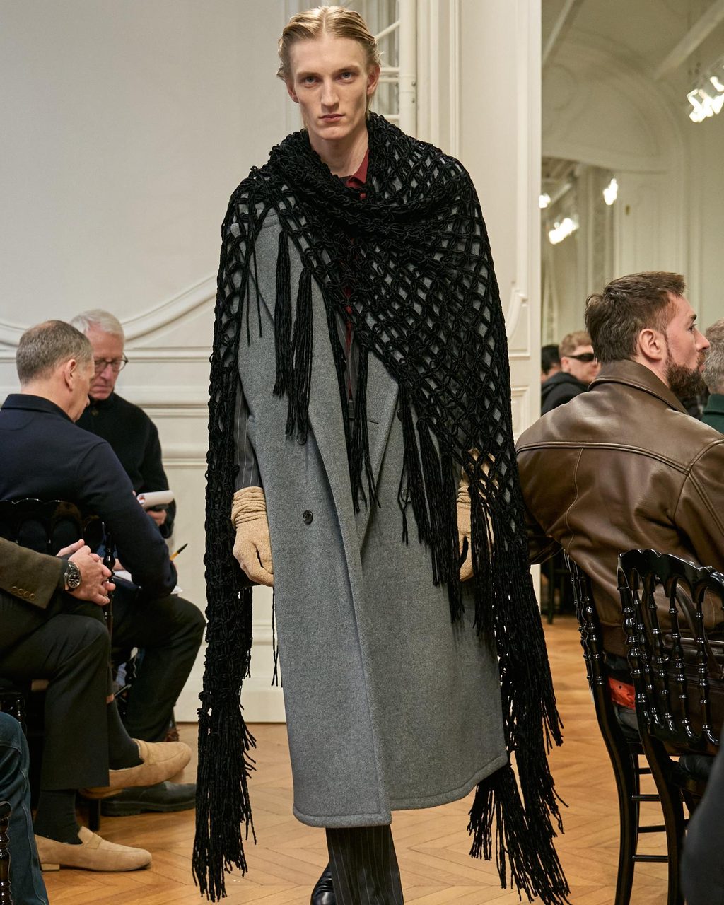The Givenchy gentleman stepped up for Fall/Winter 2024
