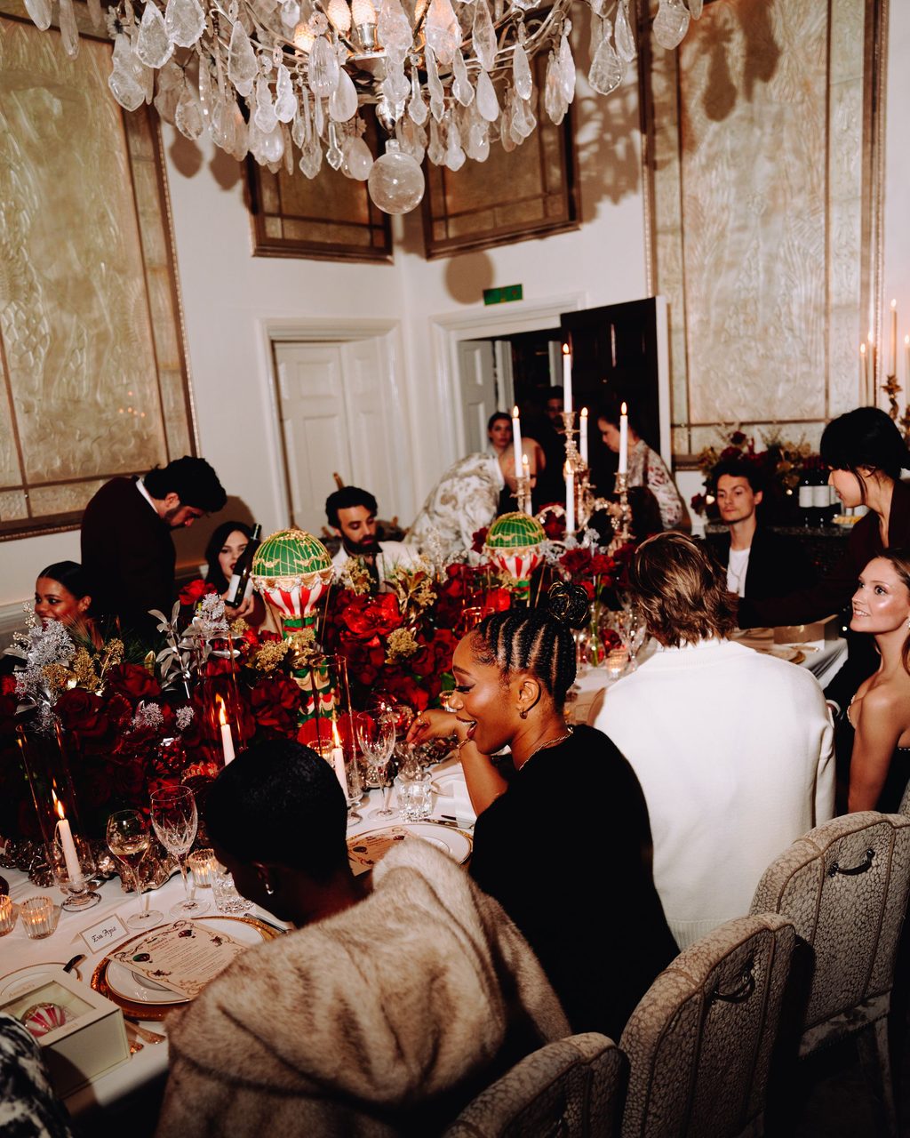 Annabel’s unveils its Holiday themed facade with Poppy Delevingne & Will Poulter