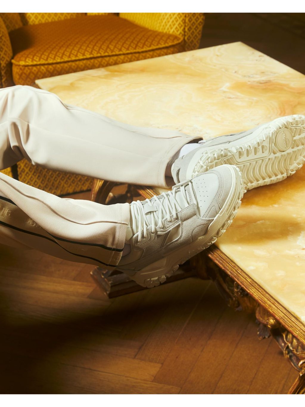 We shot the new ellesse campaign in a mansion in Italy