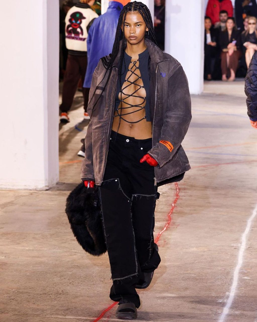 ANYTHING GOES FOR HERON PRESTON’S FW23 SHOW