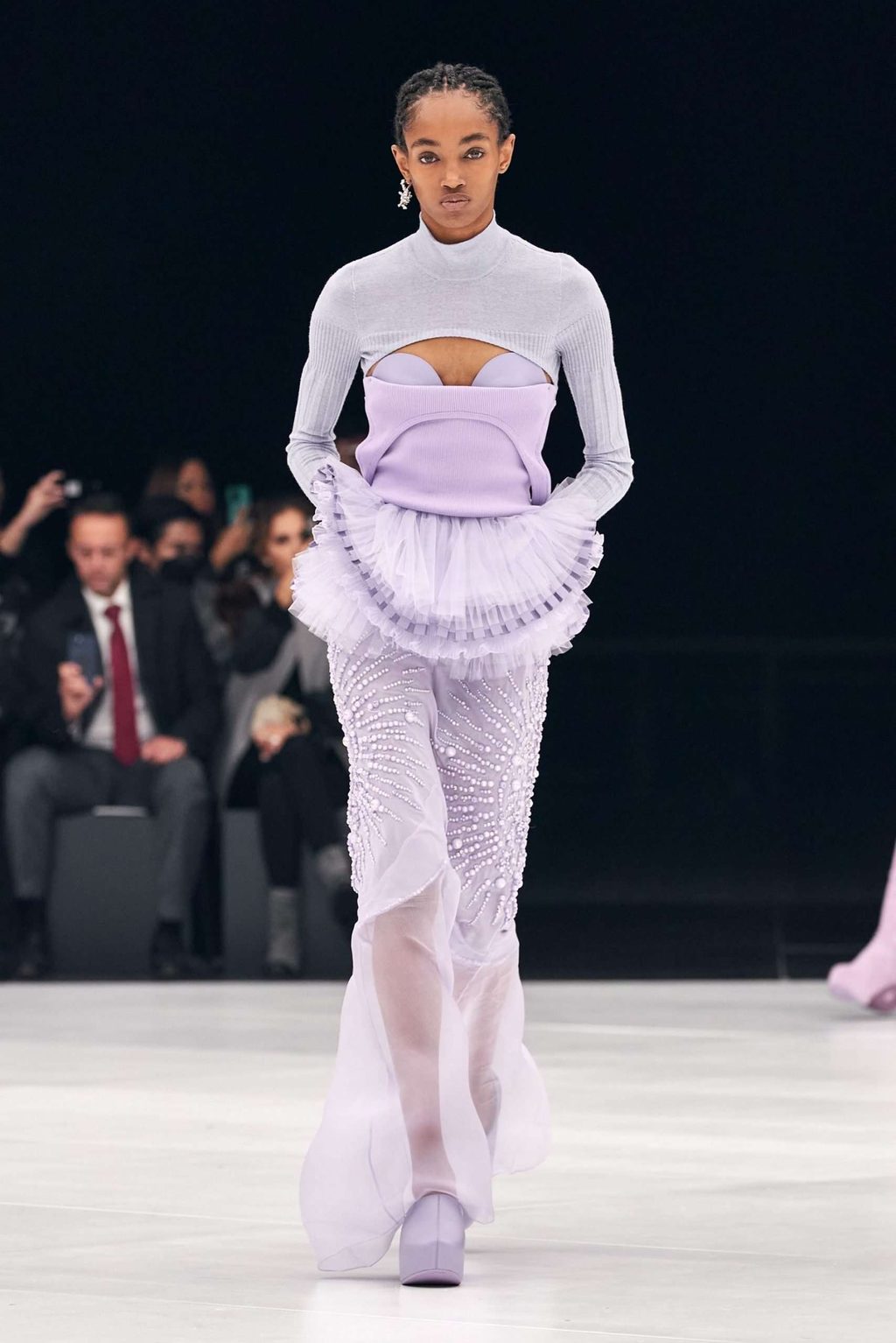 CONSTRUCTED ON CONTRASTS: GIVENCHY SS22