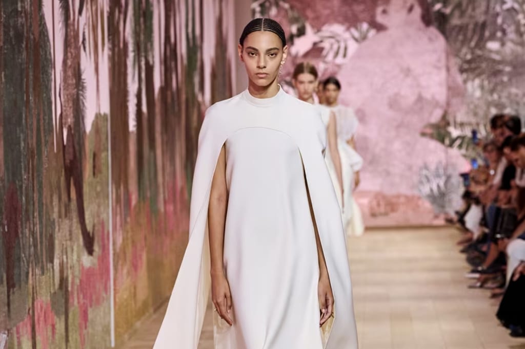 Key features from Dior’s romantic Haute Couture show