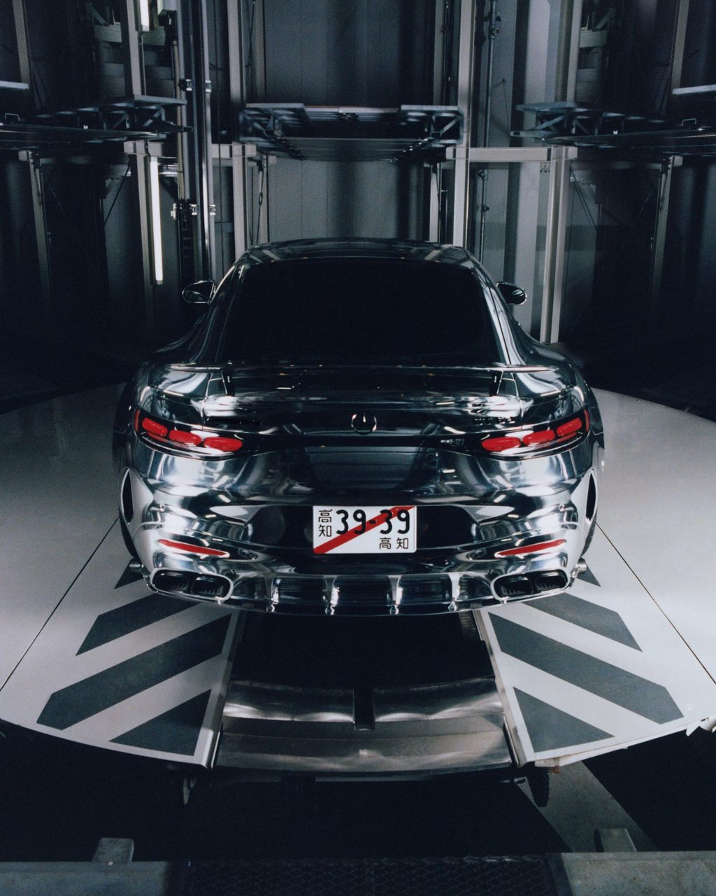 sacai is revving things up with Mercedes-AMG
