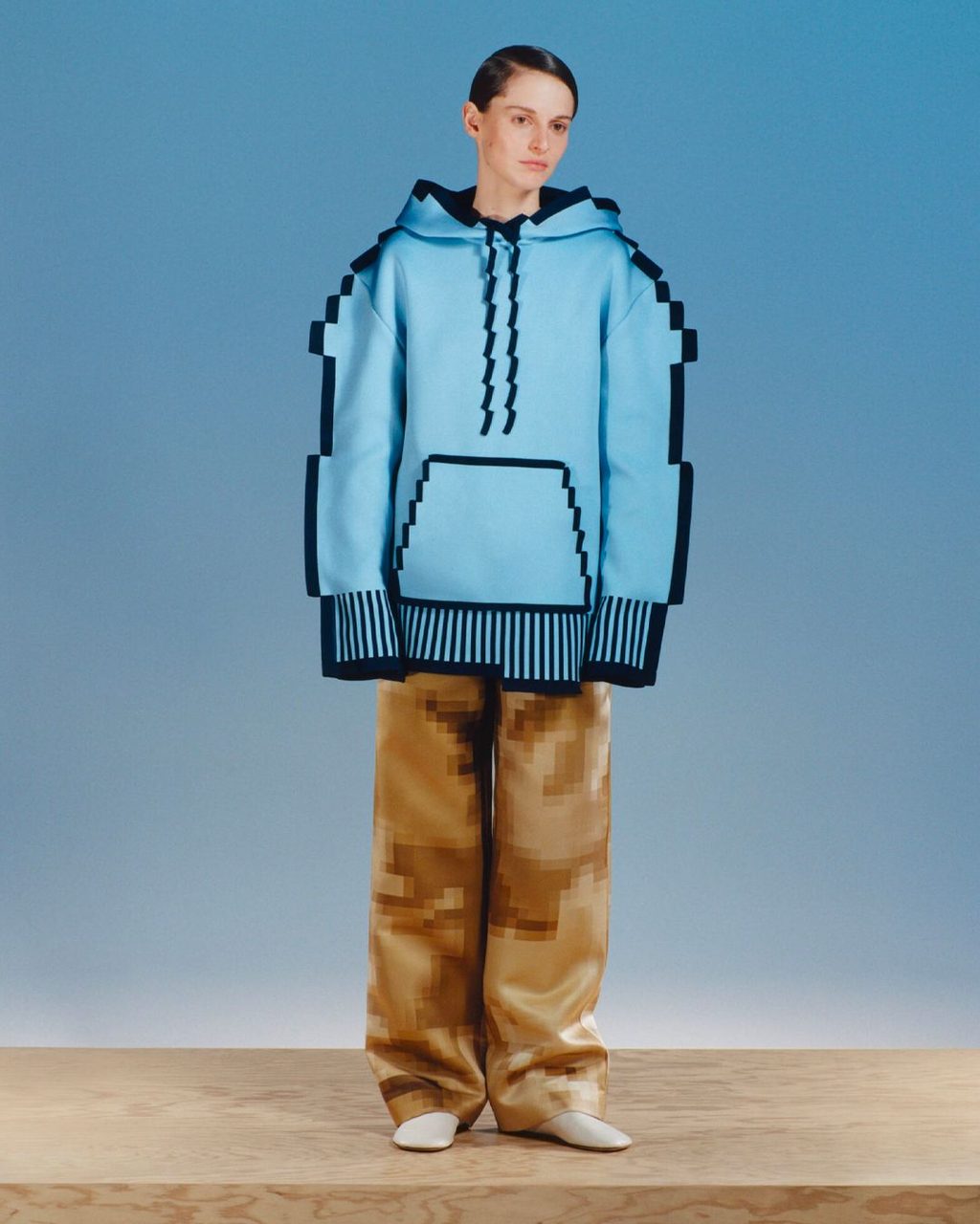 Are we living life too much in high-res? Pixel fashion says yes