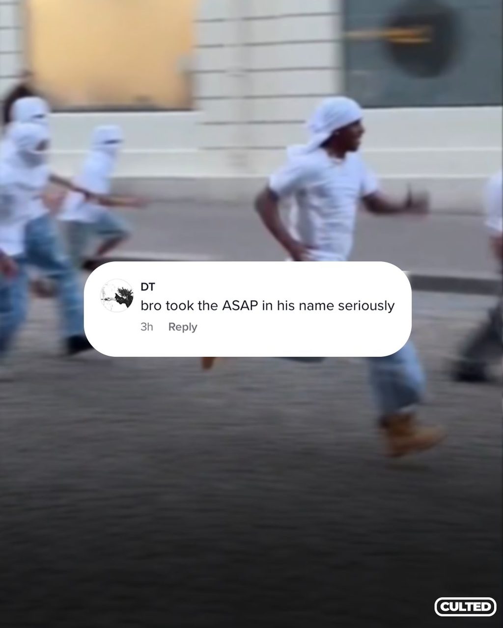 CULTED COMMUNITY TALKS: WHY IS A$AP ROCKY RUNNING SO FAST?