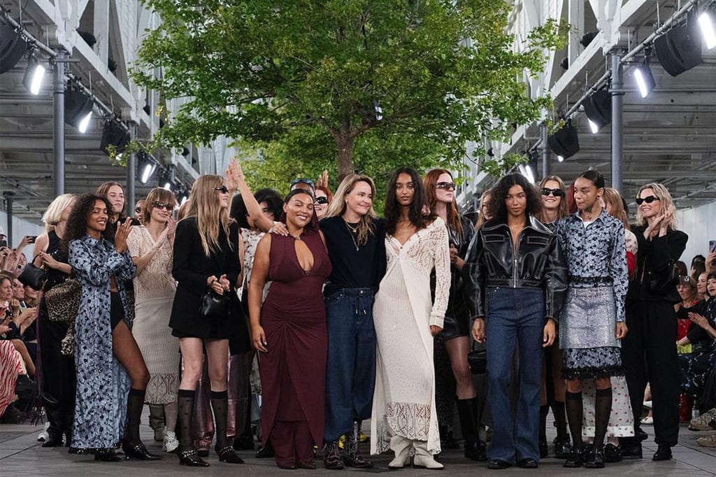AI took over GANNI’s SS24 show