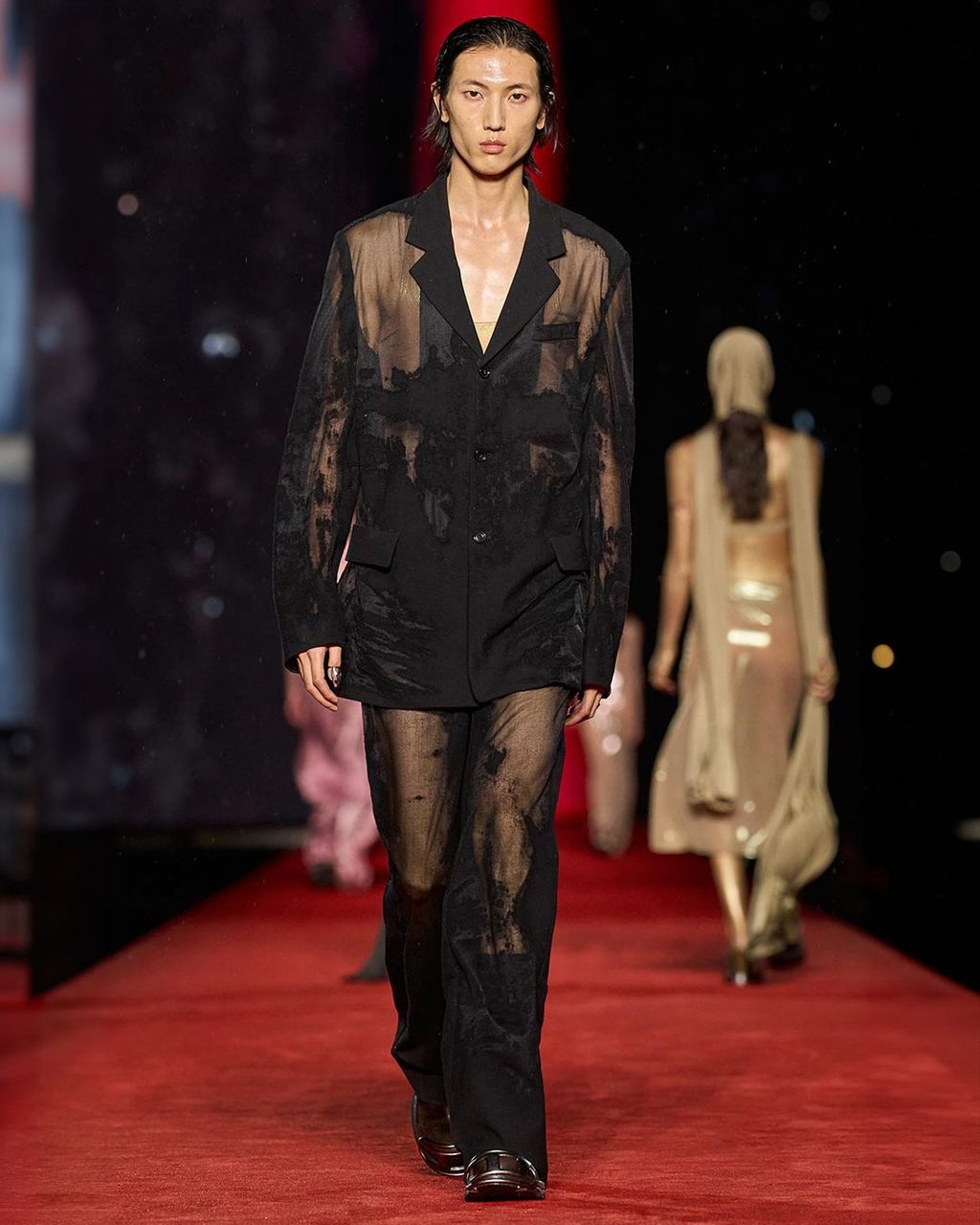 Glenn Martens’ Diesel SS24 show rewrote the runway rulebook
