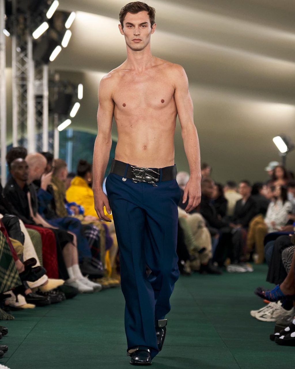 At Burberry SS24, Daniel Lee makes his mark known