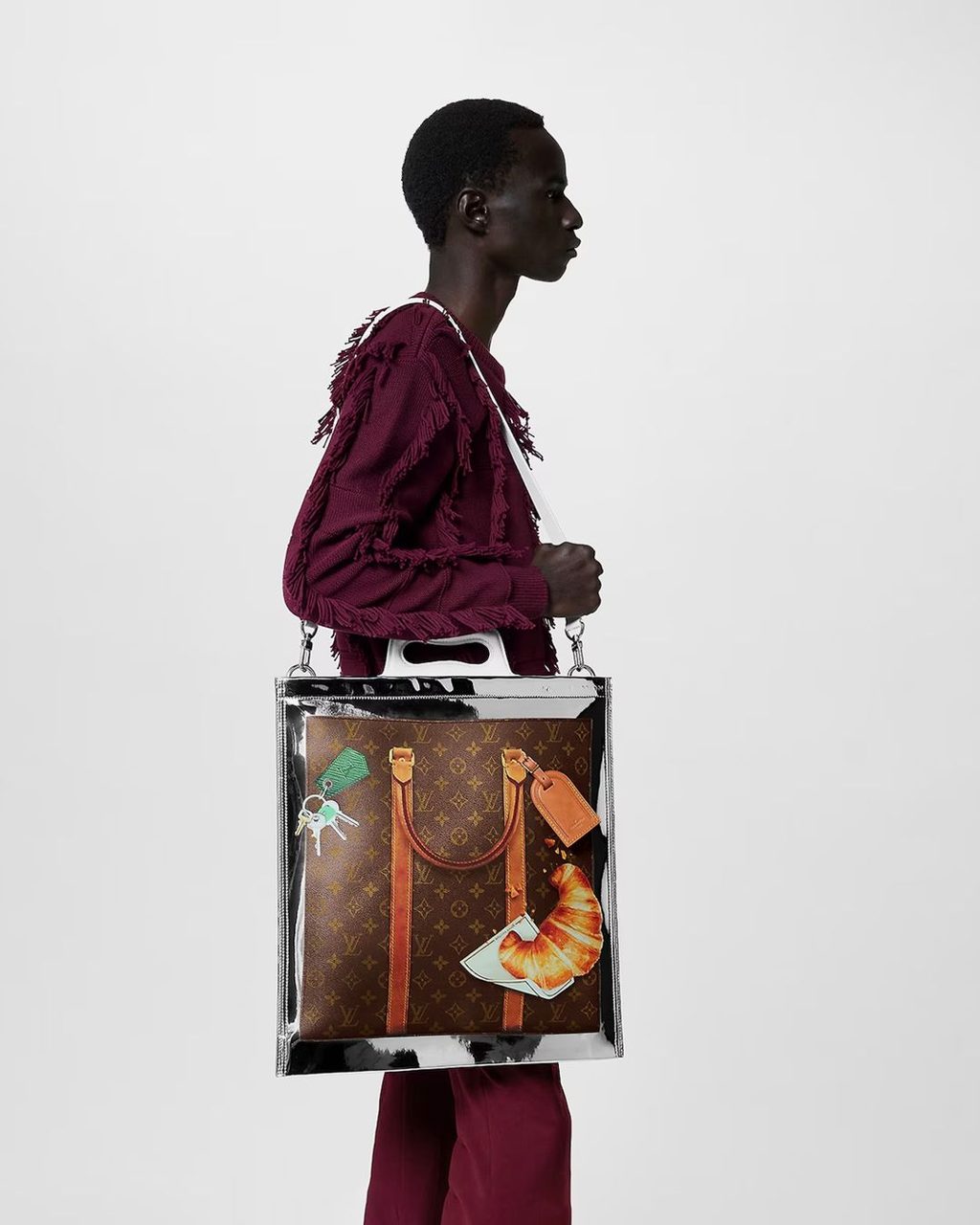 Louis Vuitton said “no more plastic” with its plastic freezer bag