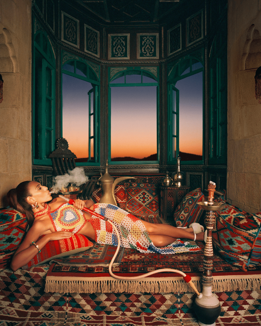Casablanca FW23 “Love Against War” Campaign: once is a mistake, twice is a choice