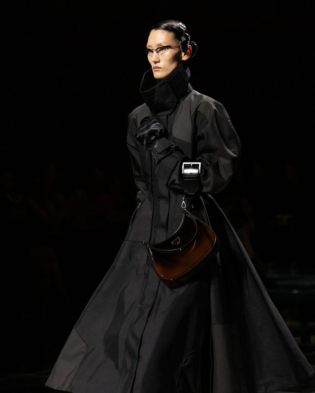 Ferragamo took us to the fashion front line, Miuccia and Raf reigned on at Prada & more at Milan Fashion week FW24