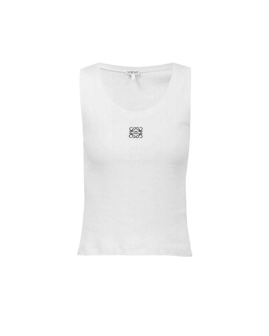 Loewe takes the cake with a white tank top according to Lyst