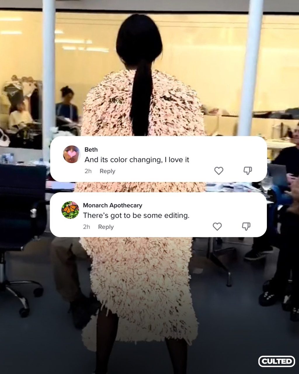 CULTED COMMUNITY TALKS: IS COPERNI’S GLOWING SHAWL IT?