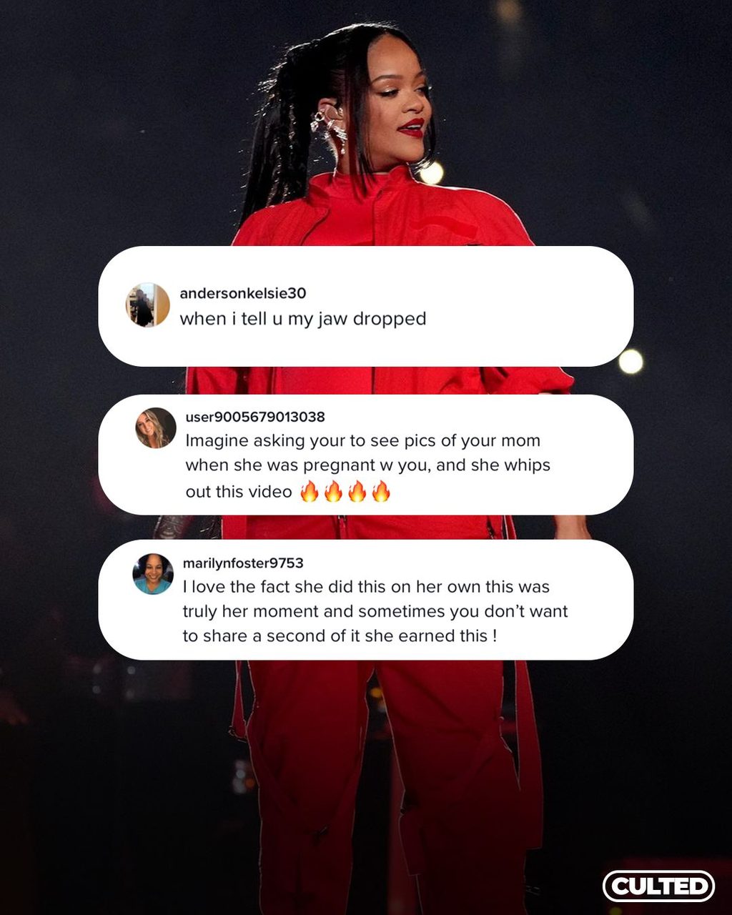 CULTED COMMUNITY TALKS: RIHANNA’S HALFTIME SUPER BOWL PERFORMANCE - THE BEST OF ALL TIME?