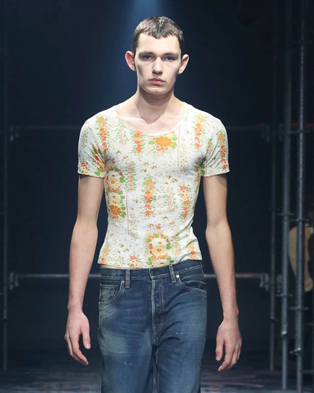 Logo-mania became print-mania on the runway at FW25