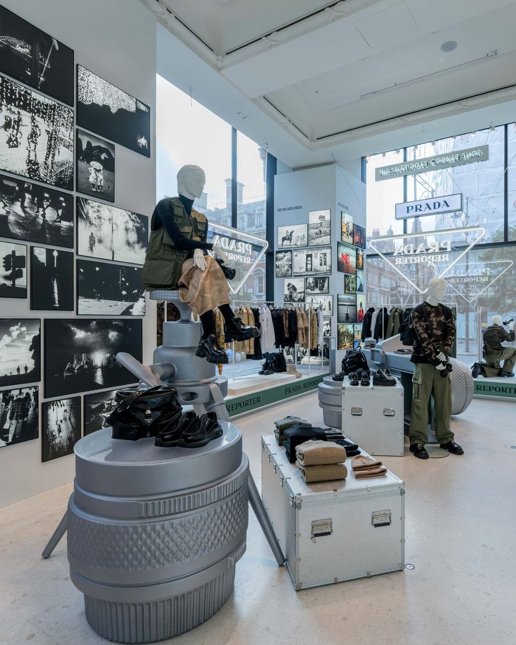 Your Friday Roundup: Prada Reporter arrives at Selfridges & there’s a new Nancy drop