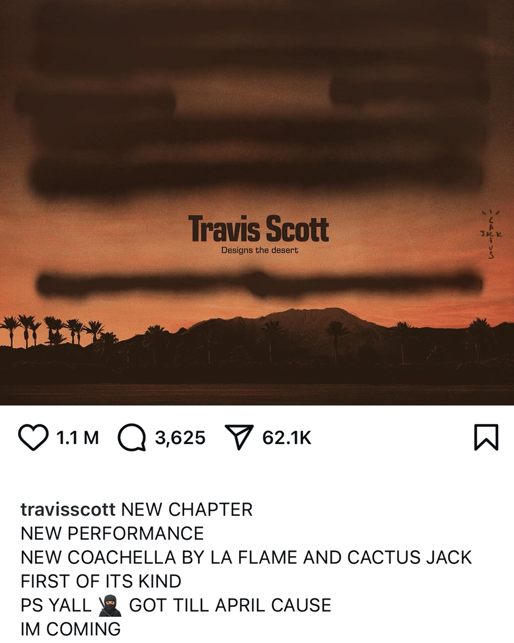 Travis Scott is taking over Coachella 2025