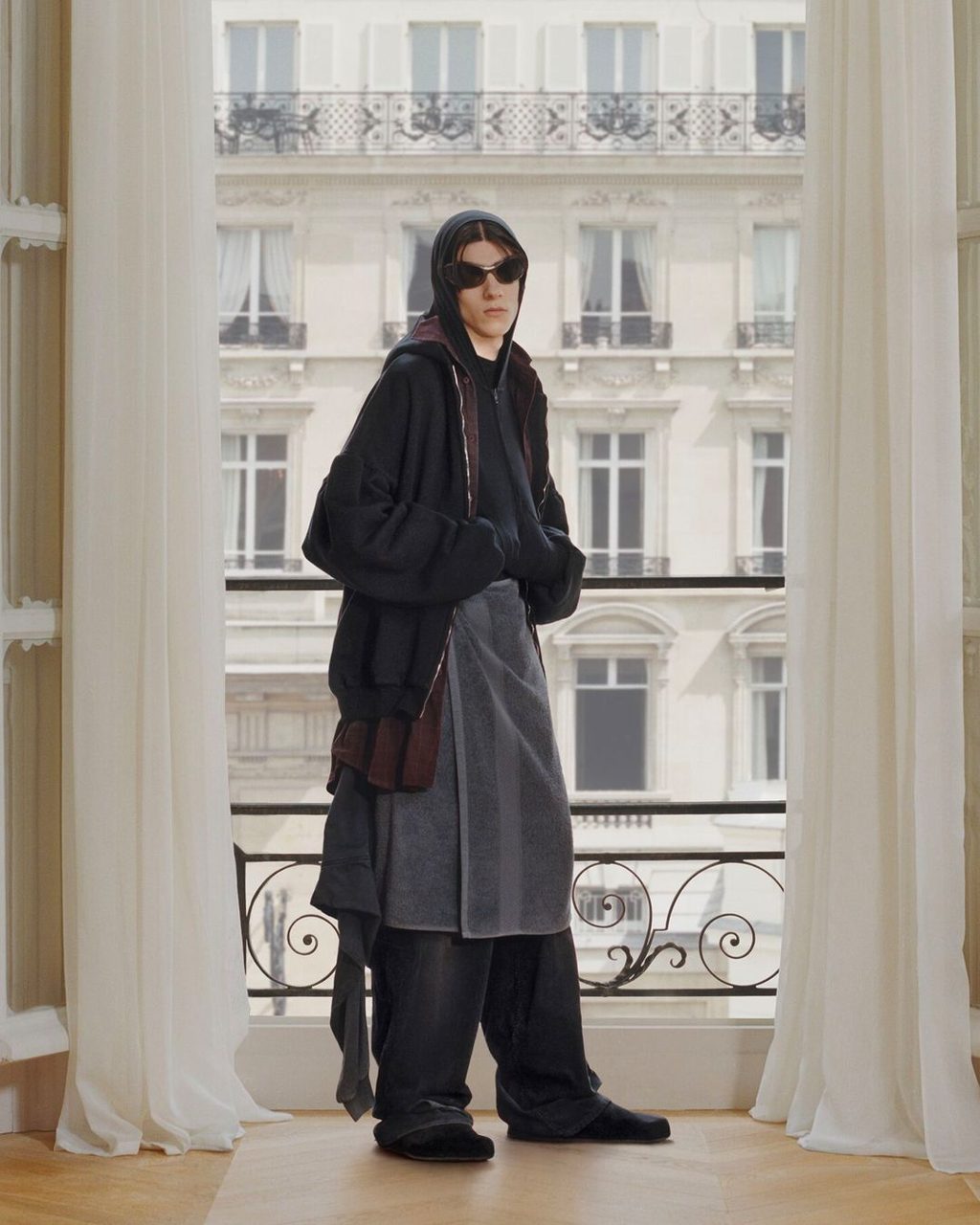 DEMNA IS KEEPING A LOW PROFILE AT BALENCIAGA