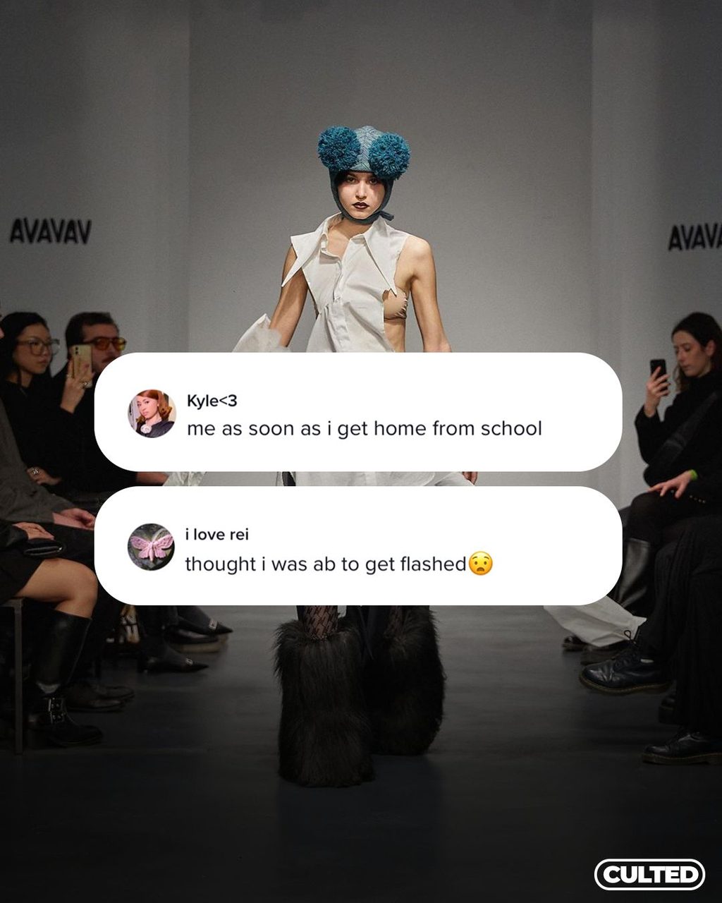 CULTED COMMUNITY TALKS: EVERYTHING FALLING APART AT AVAVAV’S FW23 SHOW
