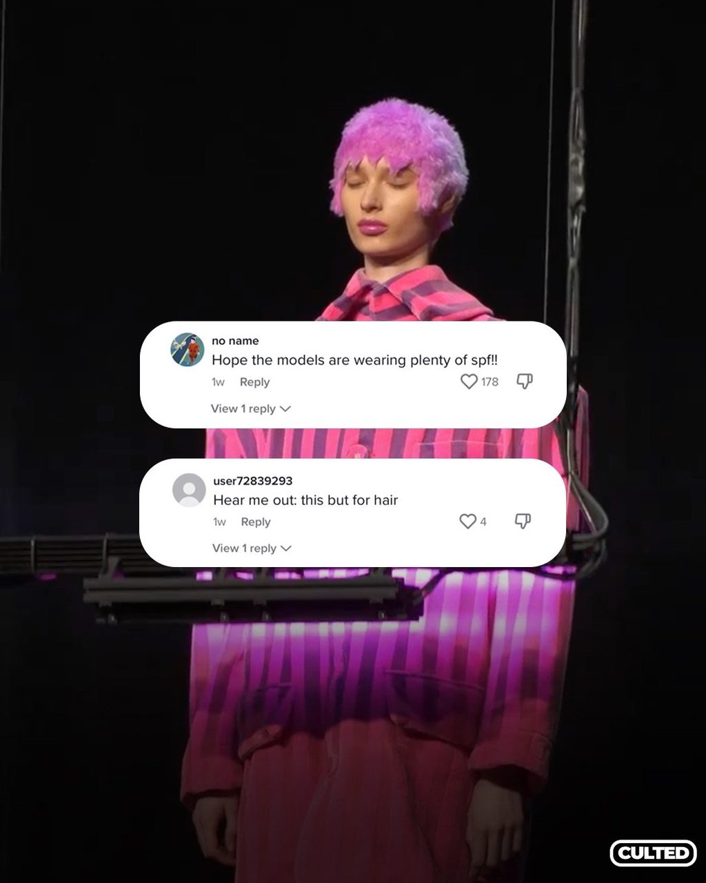 CULTED COMMUNITY TALKS: REACTING TO ANREALAGE'S FW23 LIGHT CHANGING SHOW