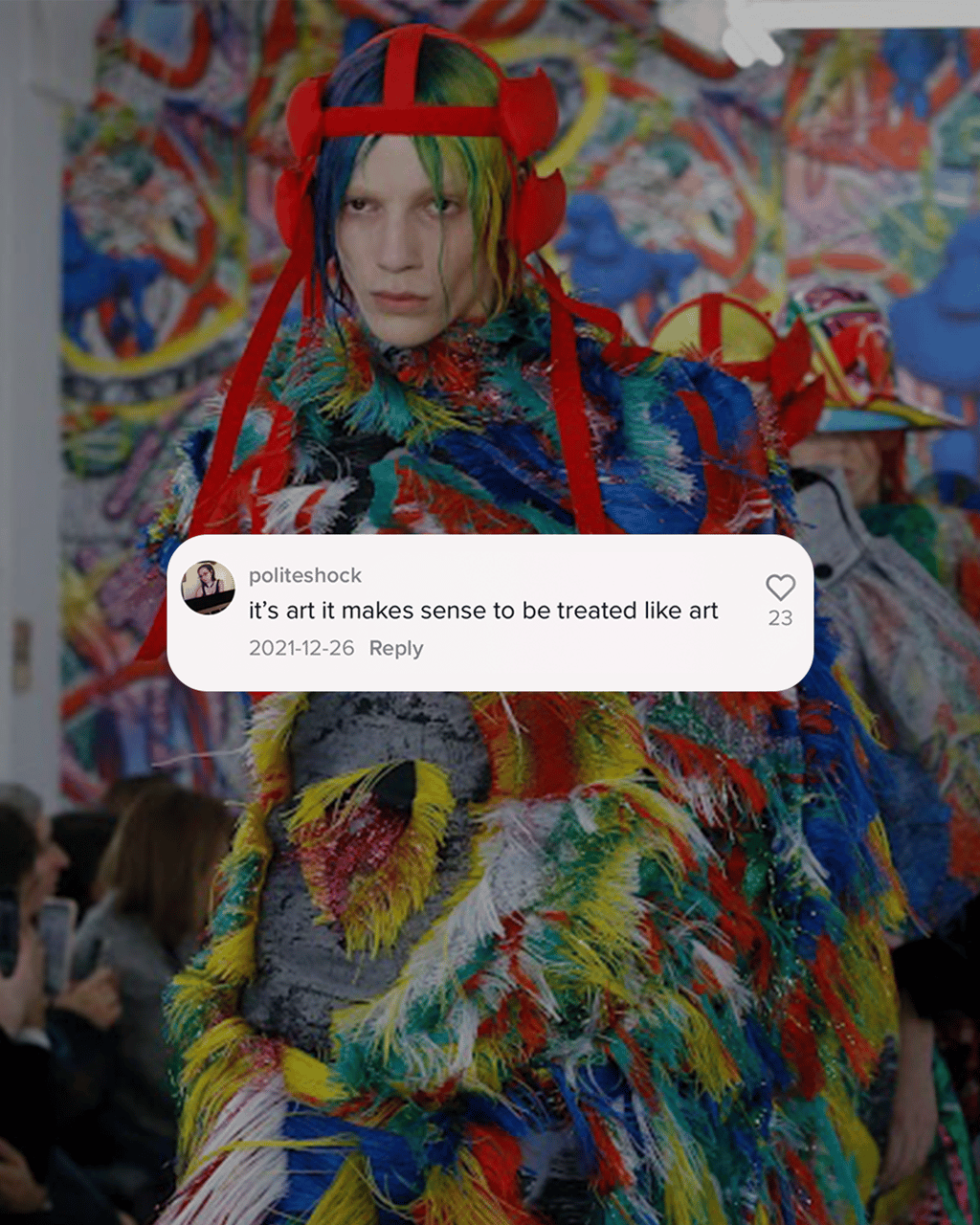 WHAT THE CULTED COMMUNITY THINKS OF COUTURE