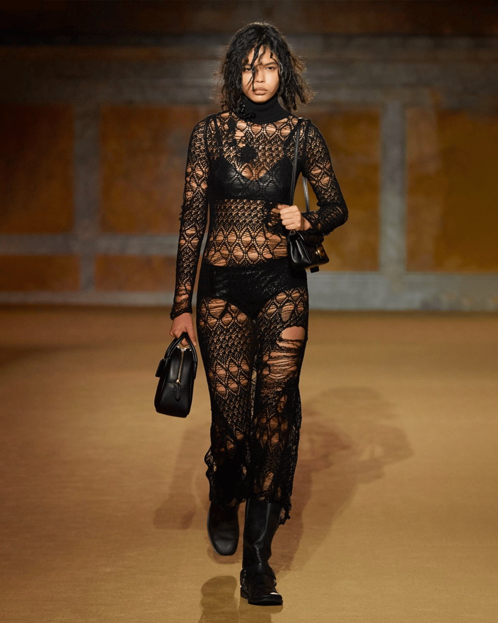The Coach SS24 runway show was an ode to the American youth culture