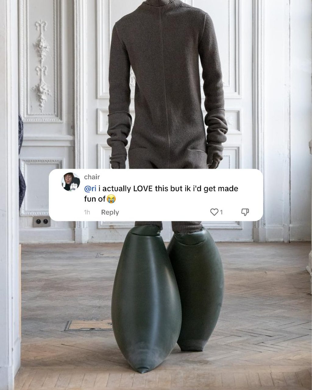 Culted Community Talks: Rick Owens Blow up boots