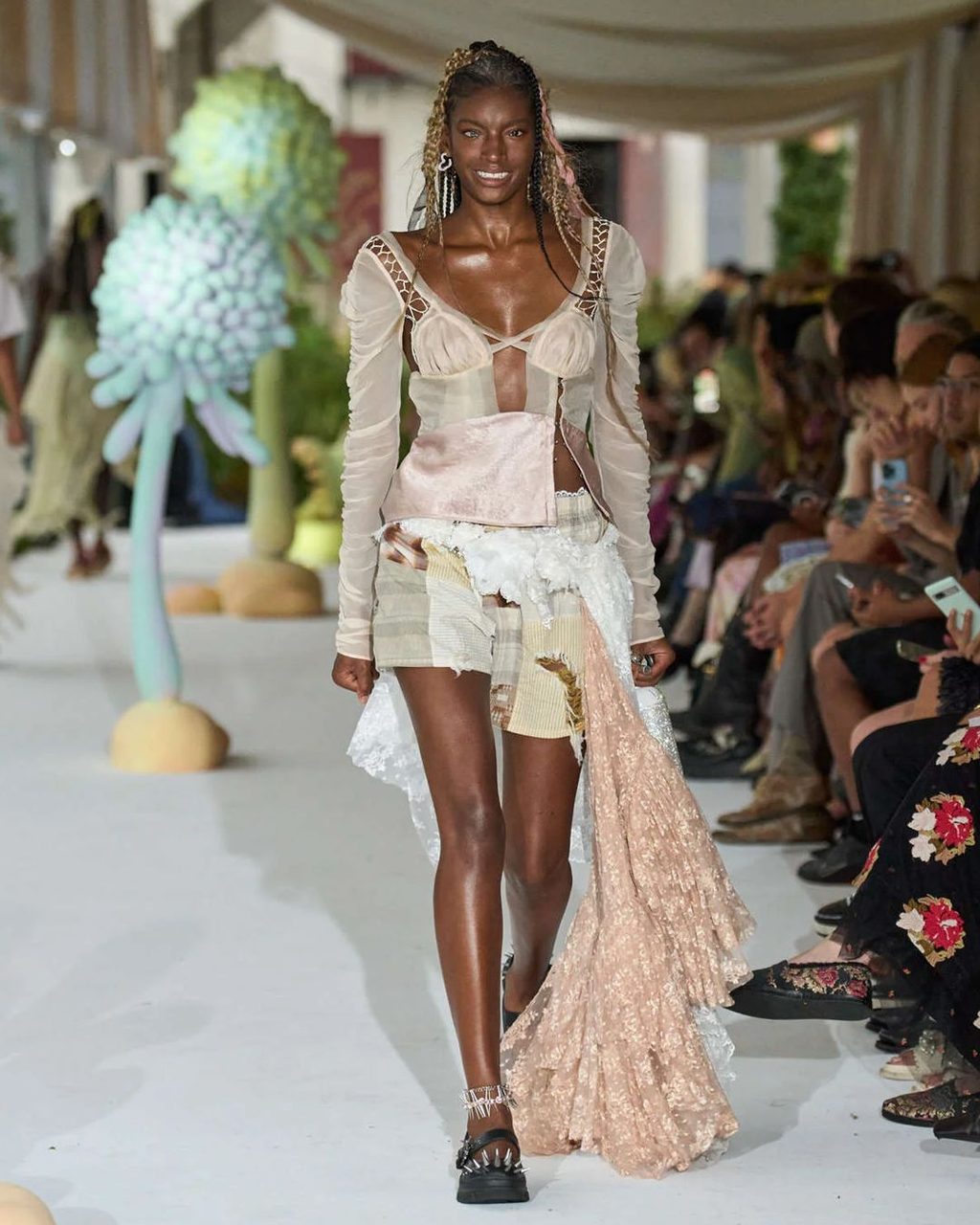Collina Strada SS24 combined fragility and fearlessness