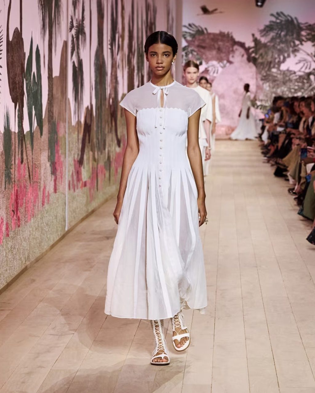 Key features from Dior’s romantic Haute Couture show