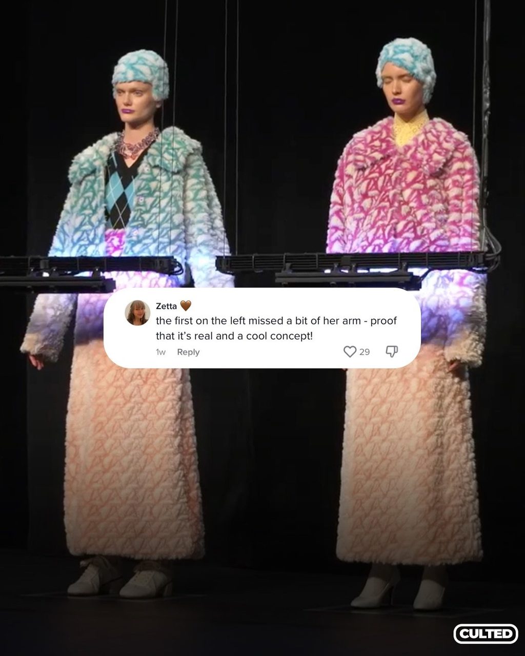 CULTED COMMUNITY TALKS: REACTING TO ANREALAGE'S FW23 LIGHT CHANGING SHOW