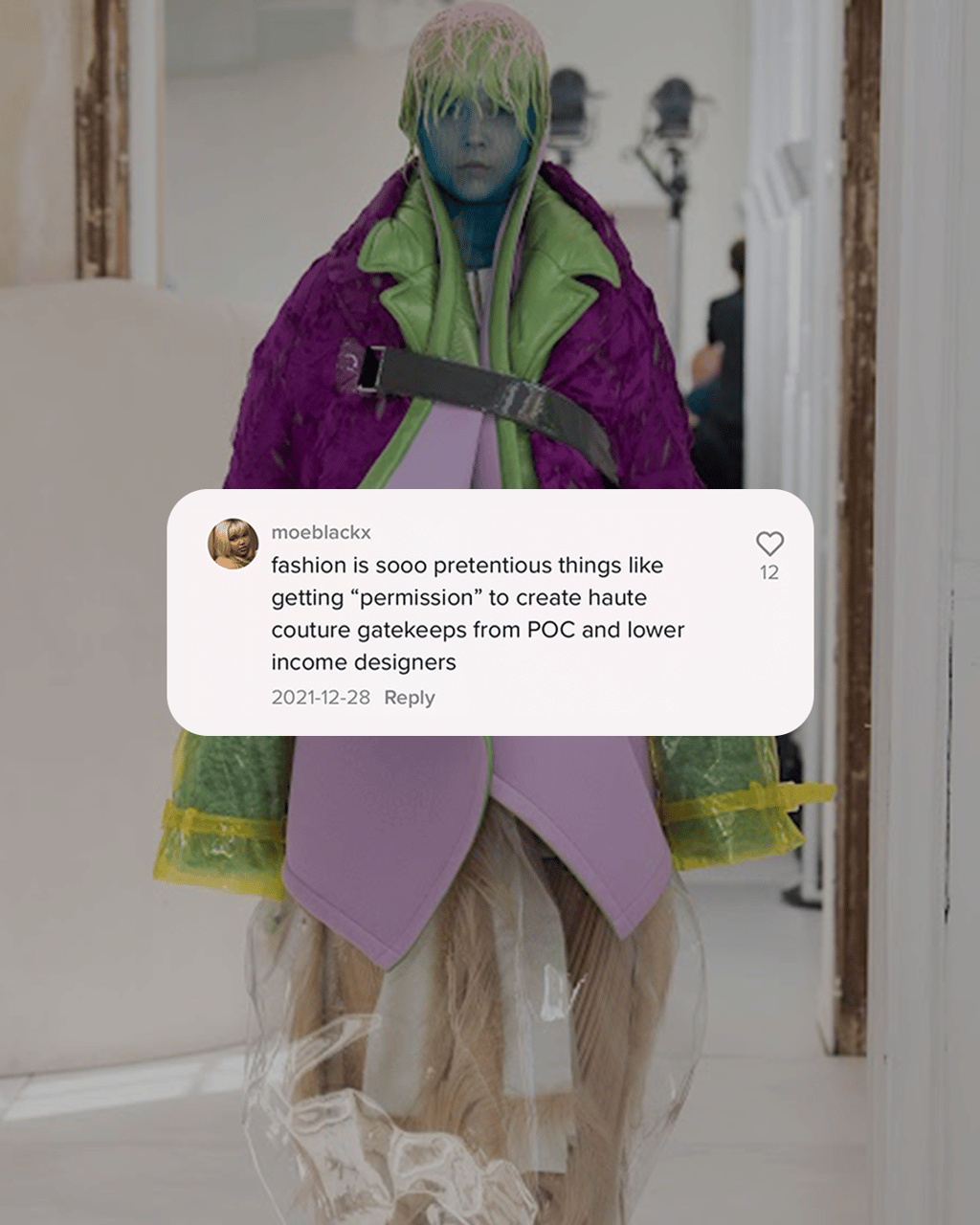 WHAT THE CULTED COMMUNITY THINKS OF COUTURE
