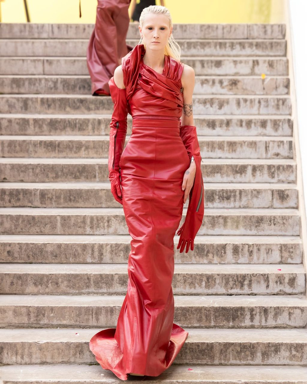 The Lord of Darkness Rick Owens isn’t quite back to all black for SS24