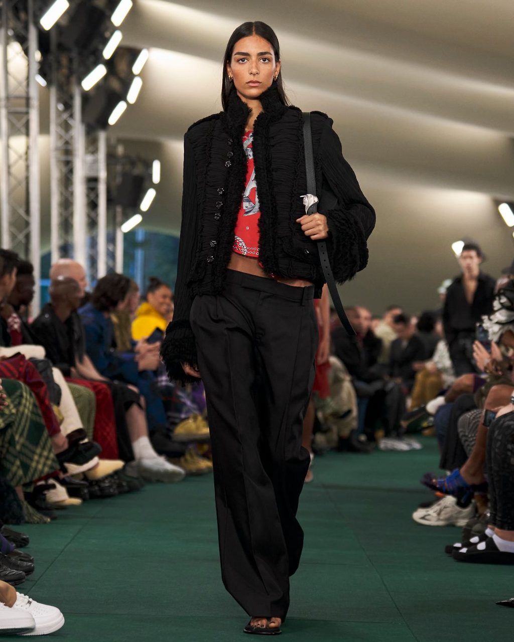 At Burberry SS24, Daniel Lee makes his mark known