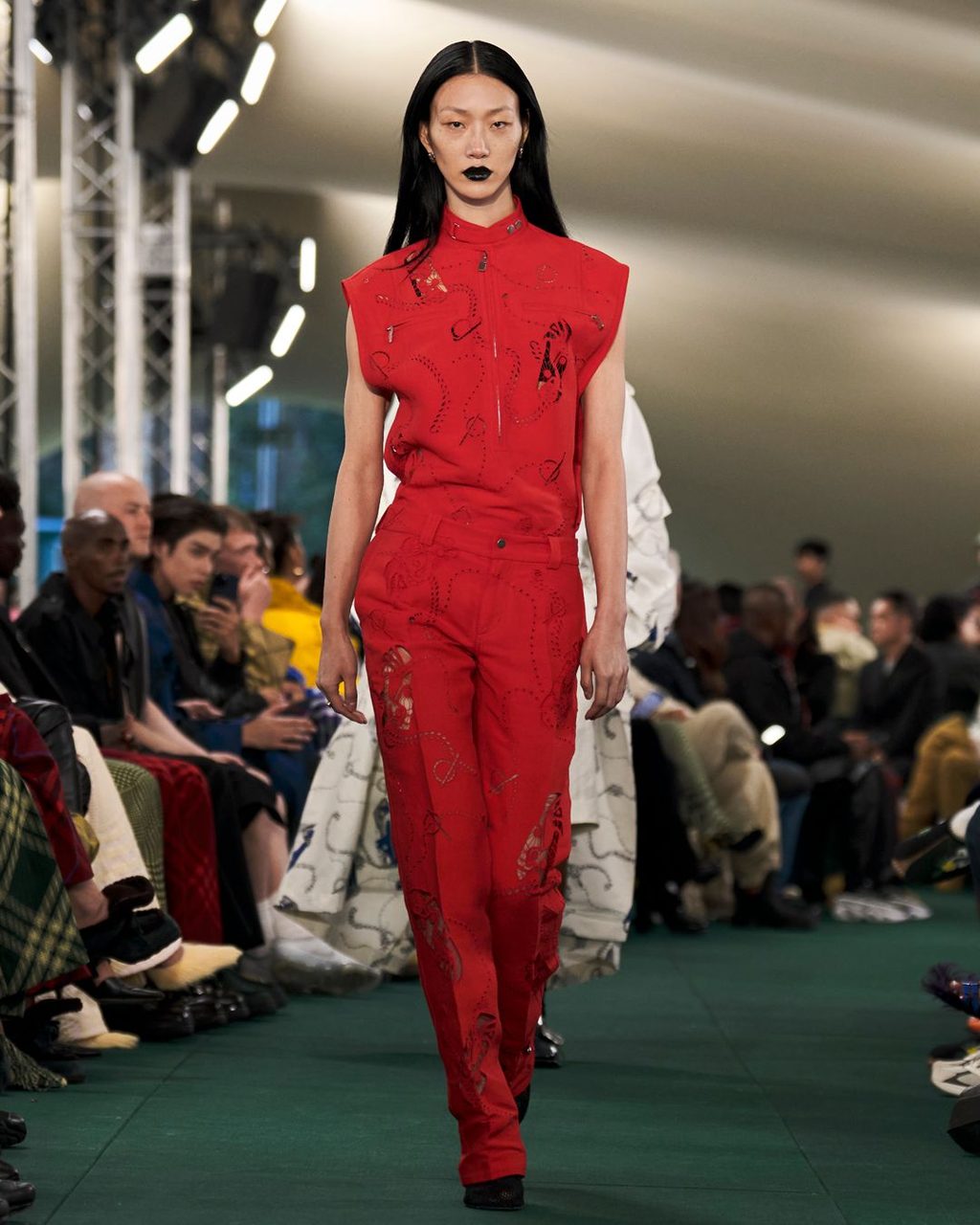 At Burberry SS24, Daniel Lee makes his mark known