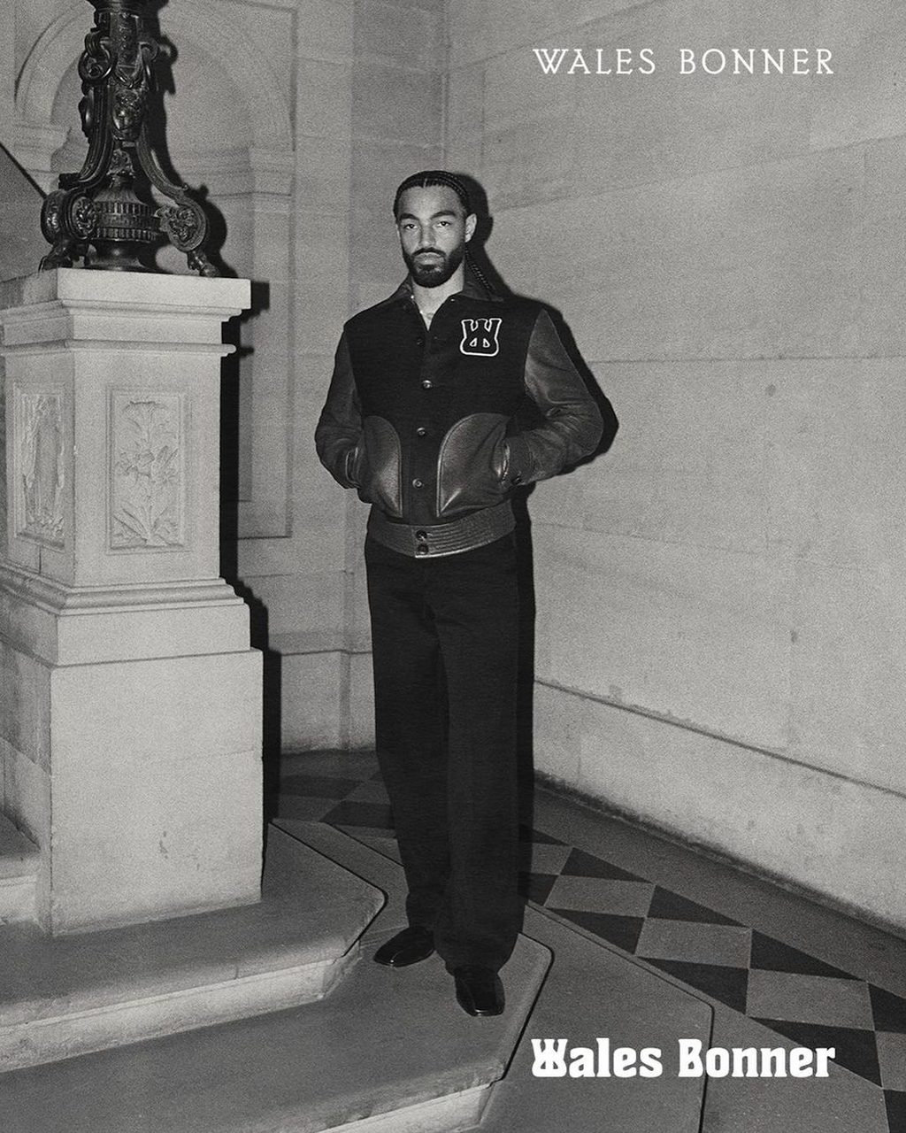 Sage Elsesser and Imaan Hamman are Wales Bonner’s muses for FW23