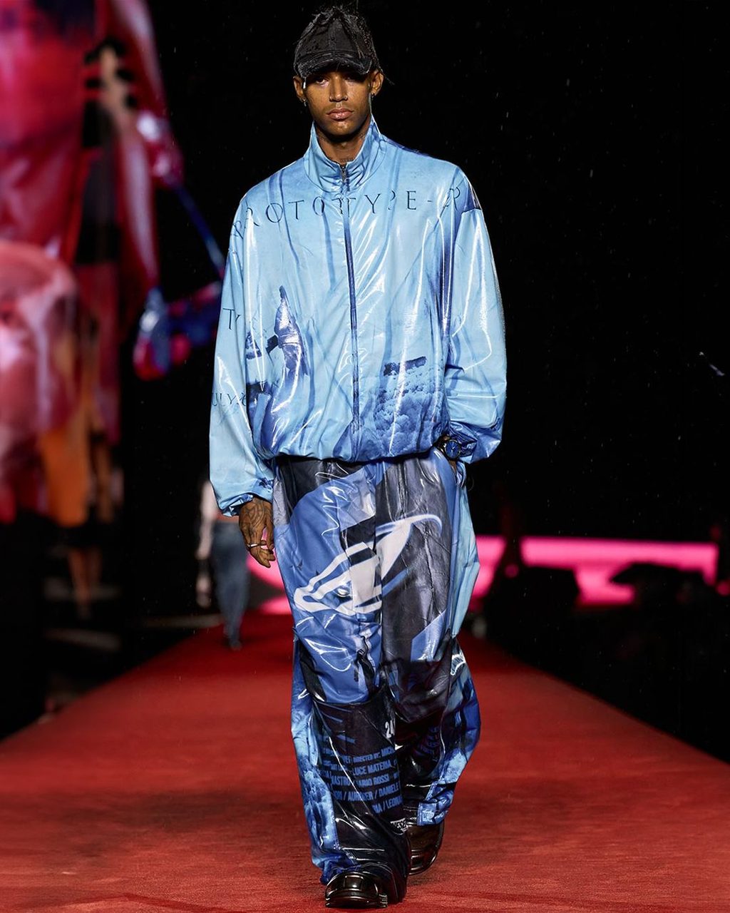 Glenn Martens’ Diesel SS24 show rewrote the runway rulebook