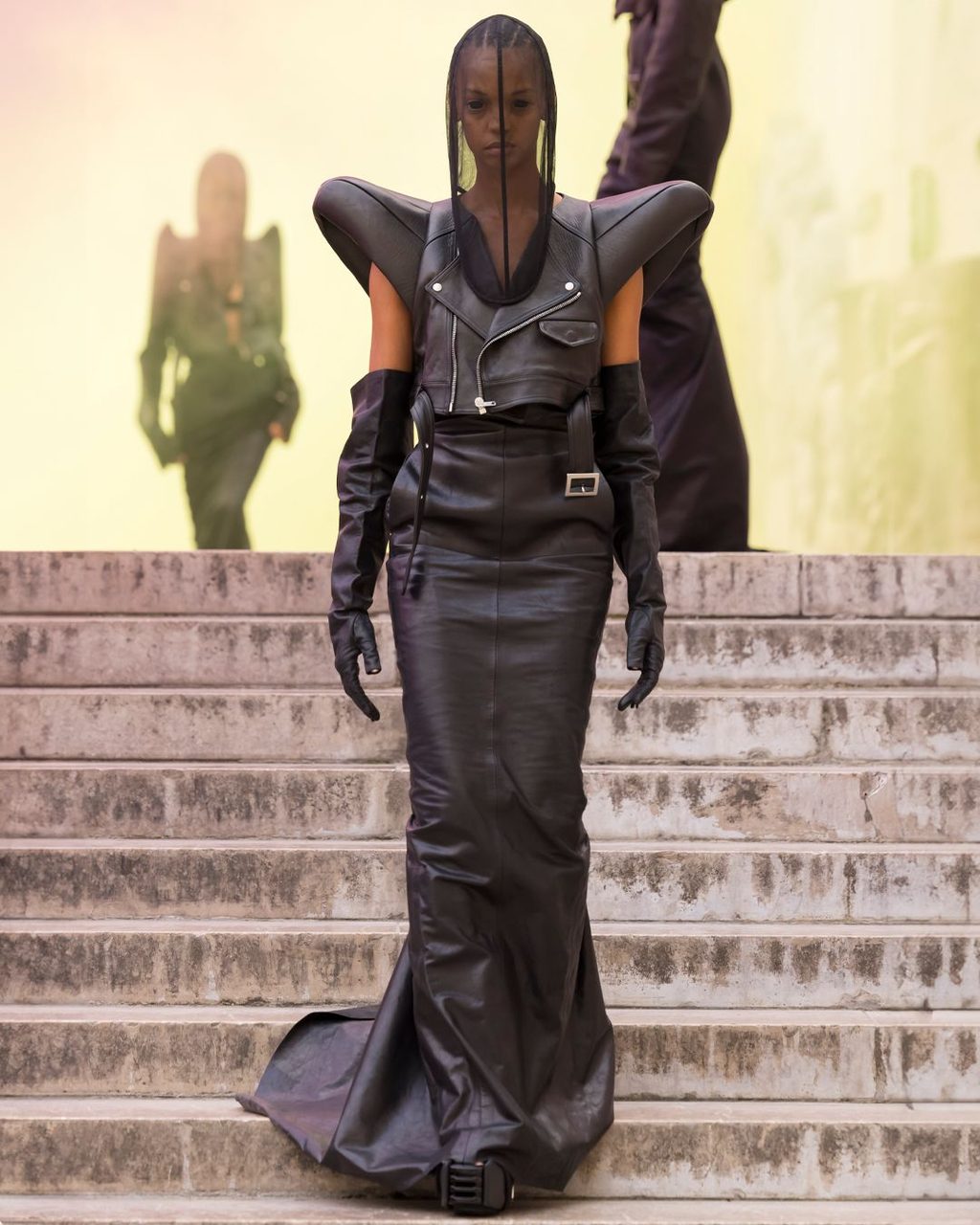 The Lord of Darkness Rick Owens isn’t quite back to all black for SS24
