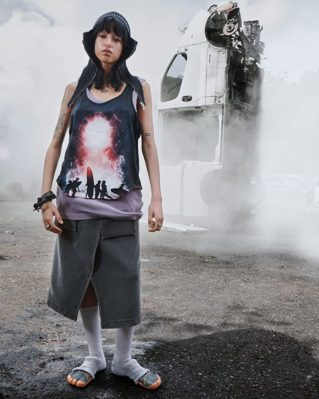 LUEDER inspires hope in a dystopian world for its SS24 “Journeyman” collection
