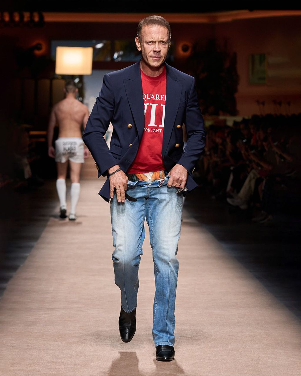 DSQUARED2'S SS24 COLLECTION WAS HOT AS HELL