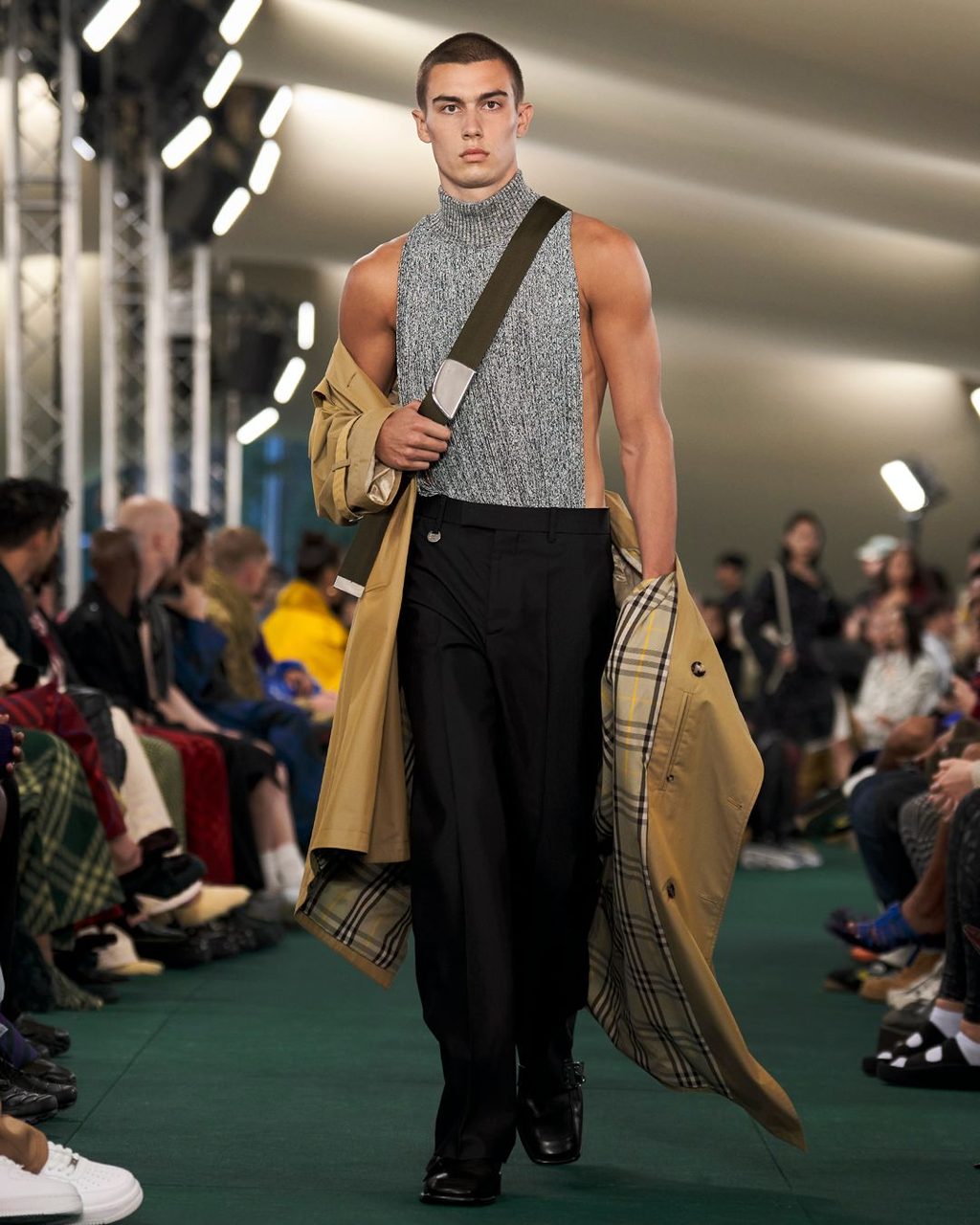 At Burberry SS24, Daniel Lee makes his mark known