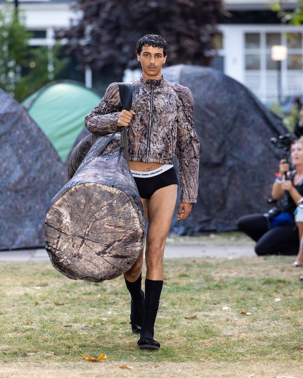 Natasha Zinko looked camp right in the eye for SS24
