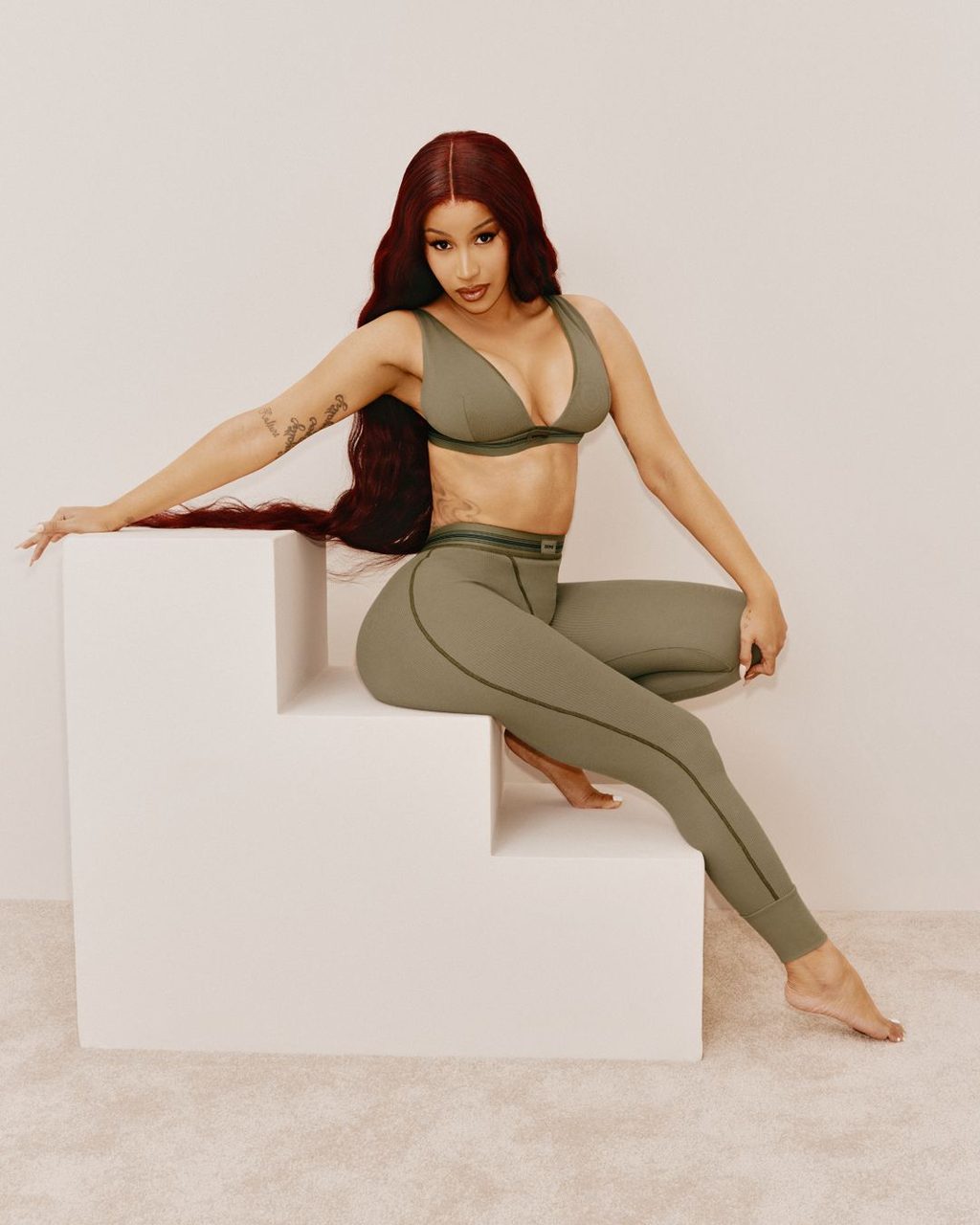 Cardi B is a SKIMS girlie now