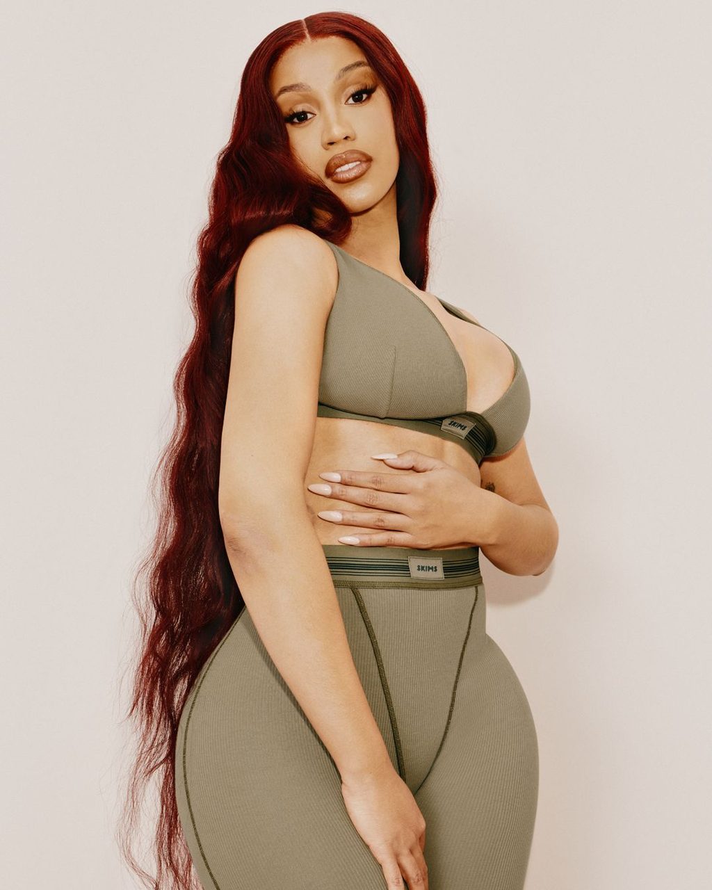 Cardi B is a SKIMS girlie now