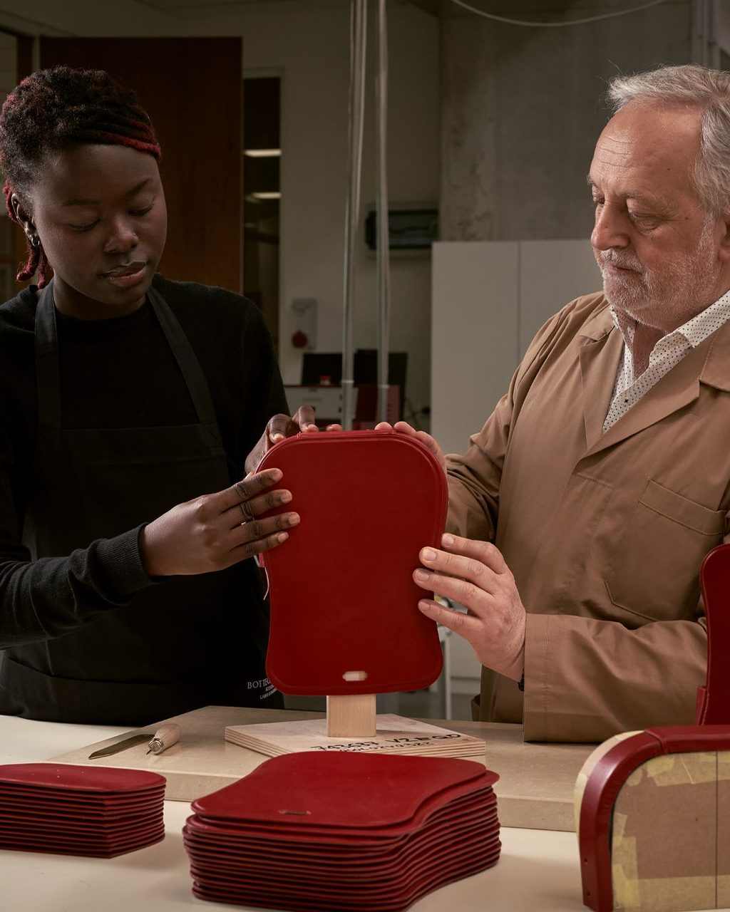 We’re only going to school if it’s Bottega Veneta’s Accademia Labor et Ingenium