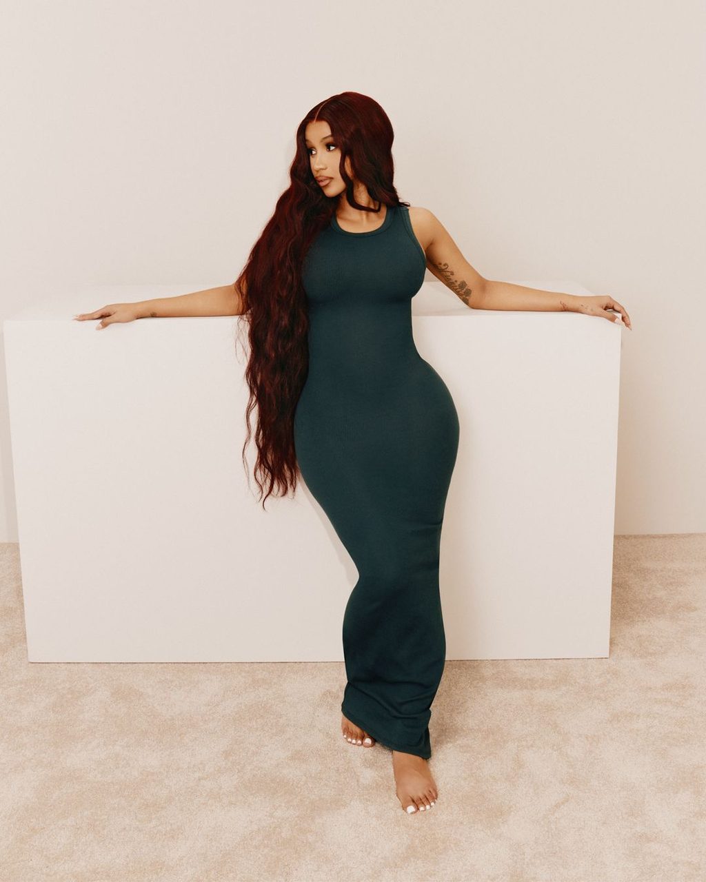 Cardi B is a SKIMS girlie now