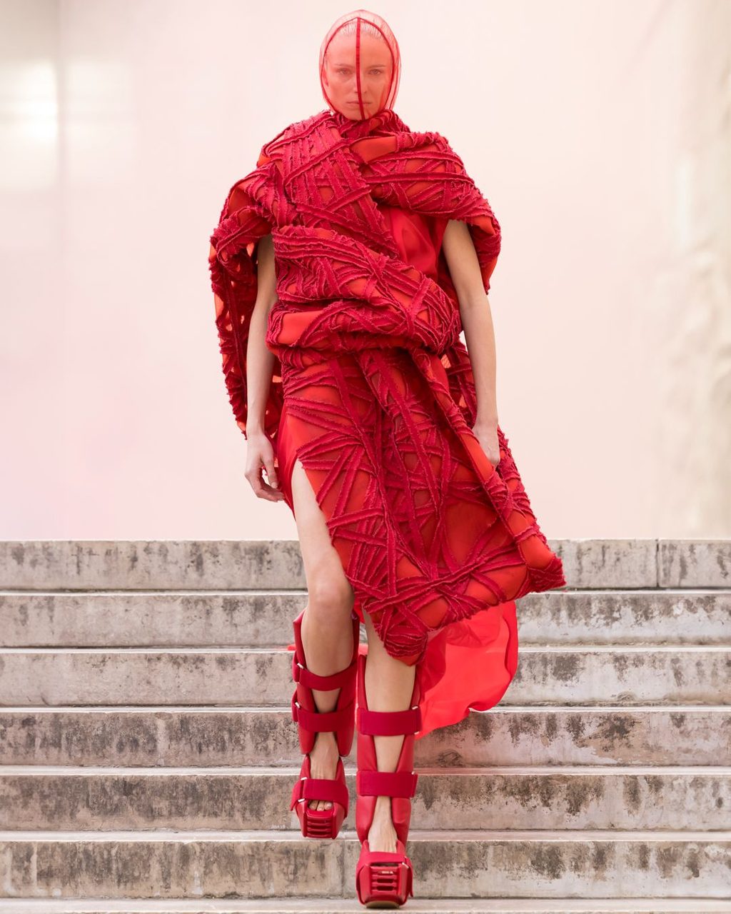 The Lord of Darkness Rick Owens isn’t quite back to all black for SS24