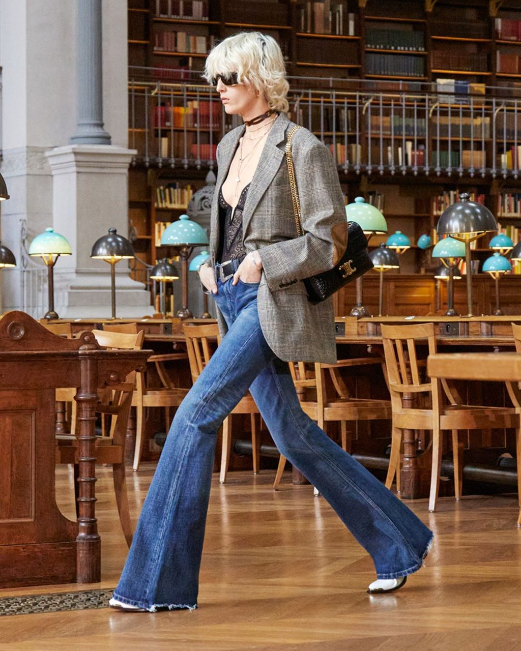 CELINE Women Summer 2024 “LA COLLECTION DE LA BIBLIOTHÈQUE NATIONALE” is for the coolest girl in the world