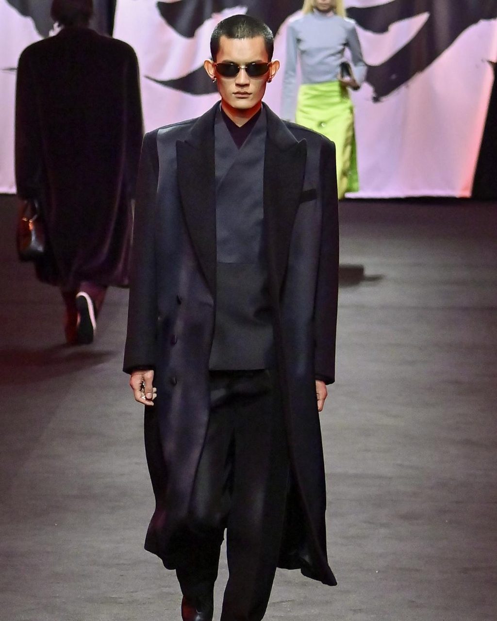 Casablanca kept its colour for FW25 with Tokyo aesthetics